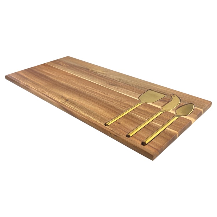 Yeto Cheeseboard & Knife Set 3