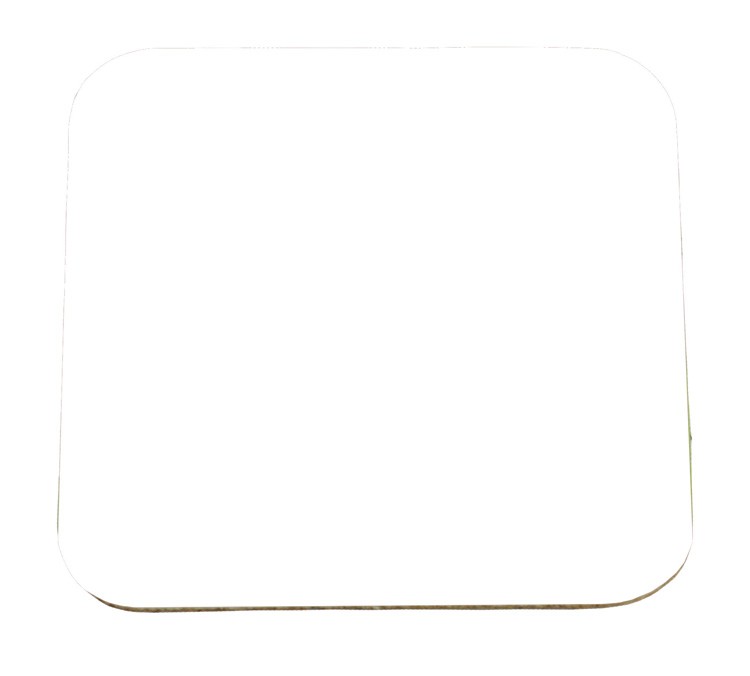 Deluxe Laminated Square Coaster w/ Cork Backing
