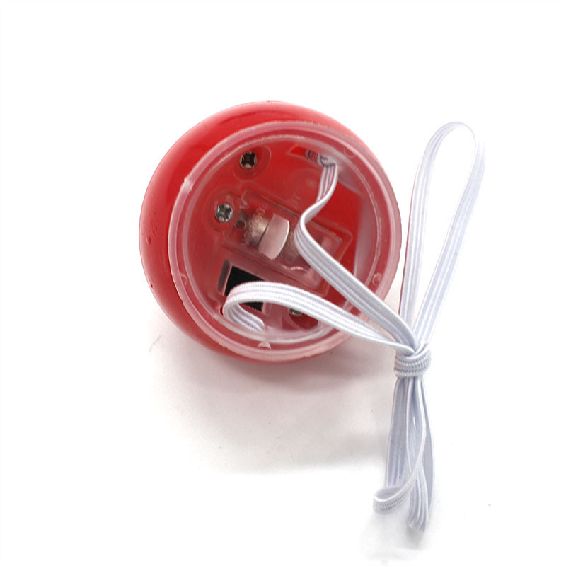 Red Flashing LED Glowing Clown Nose 4