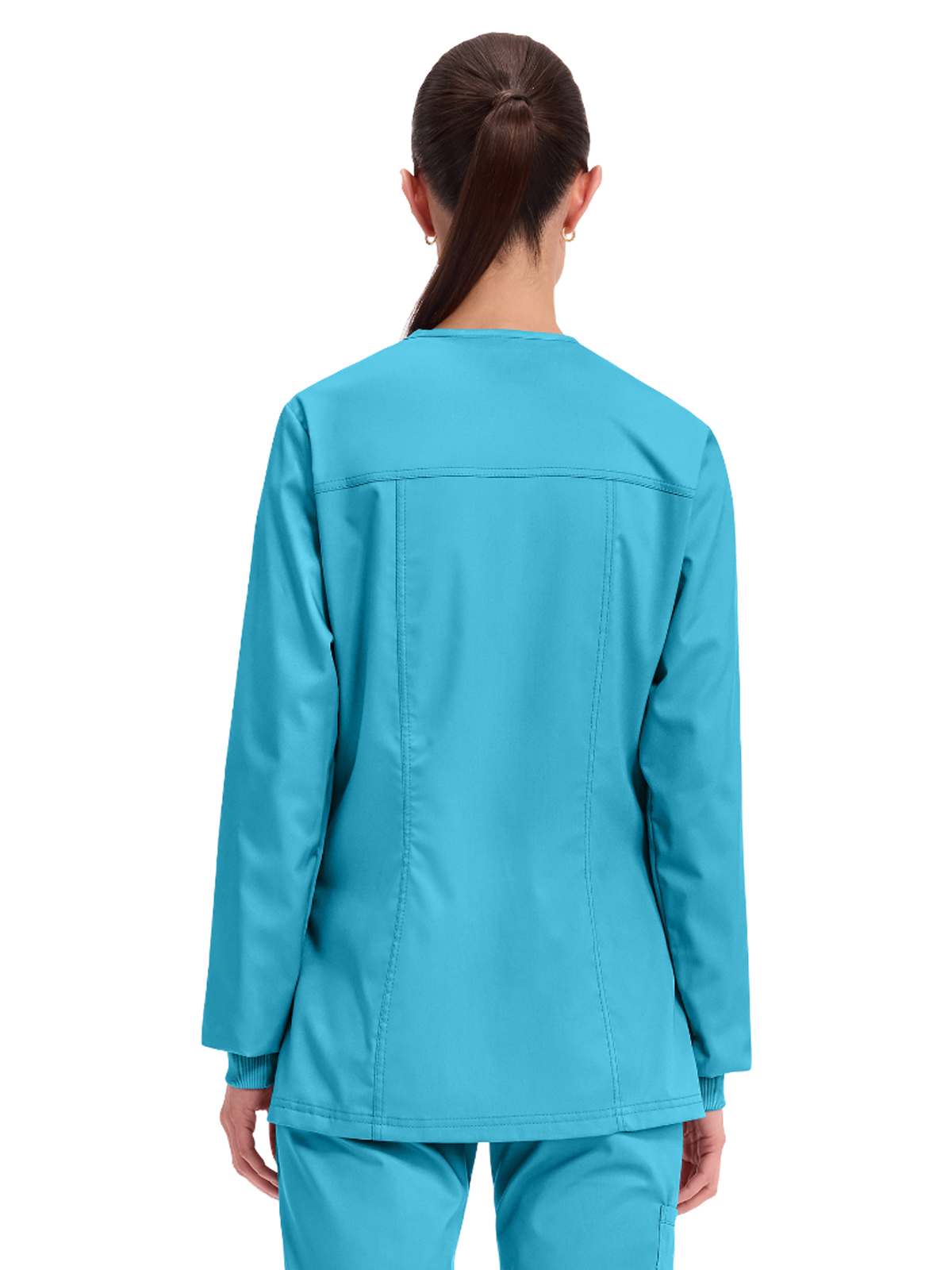 Cherokee - Workwear Revolution - Women's 3-Pocket Snap Front Jacket 50