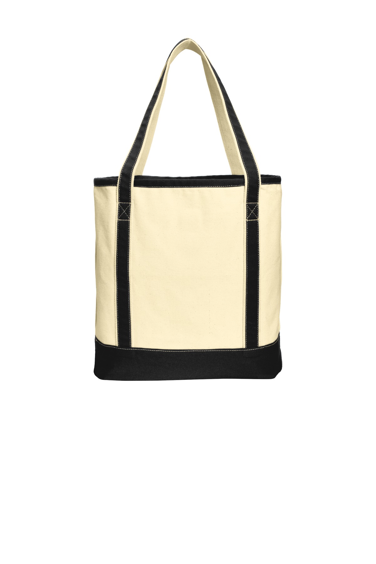 Large Cotton Canvas Boat Tote
