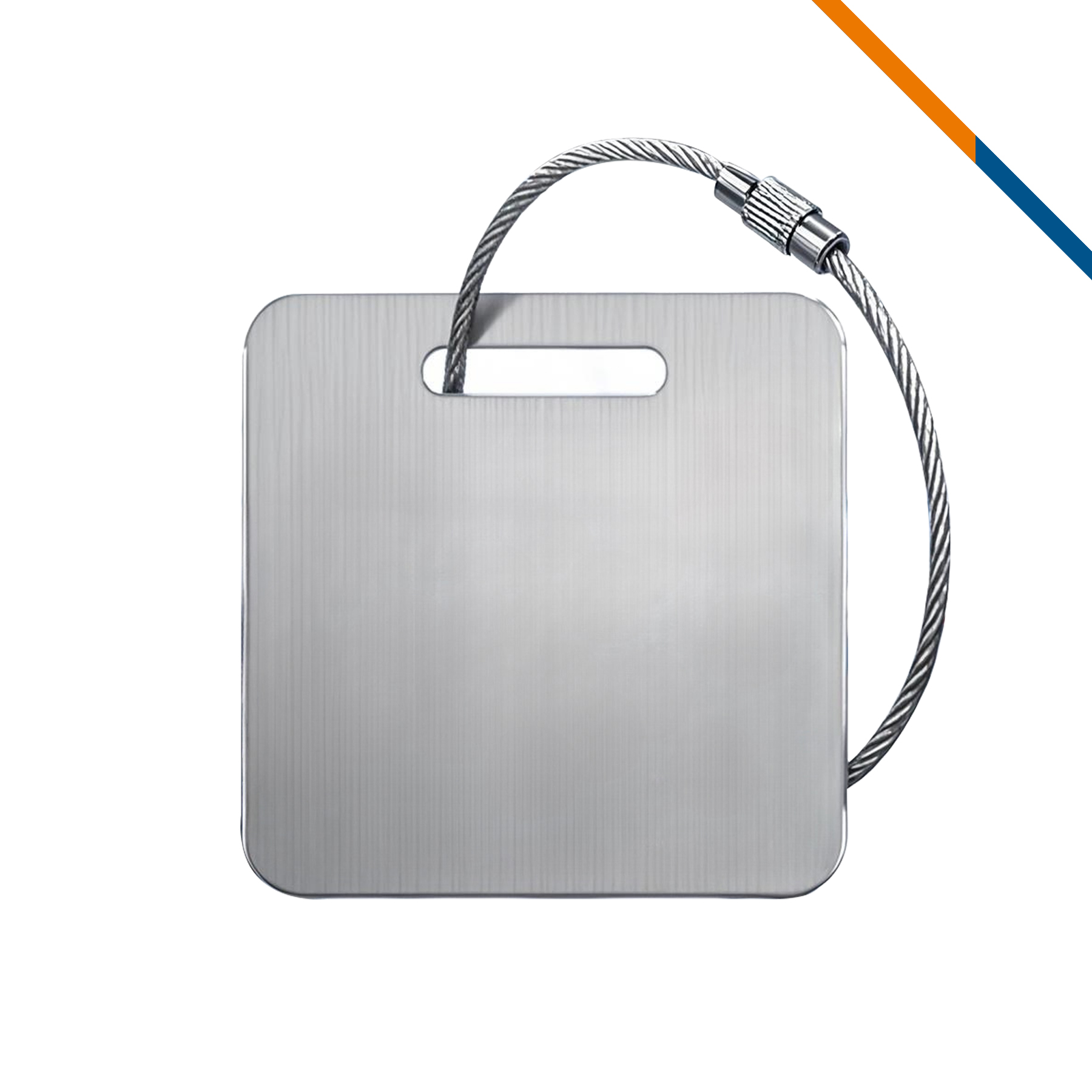 Zeniq Stainless Steel Luggage Tag 4