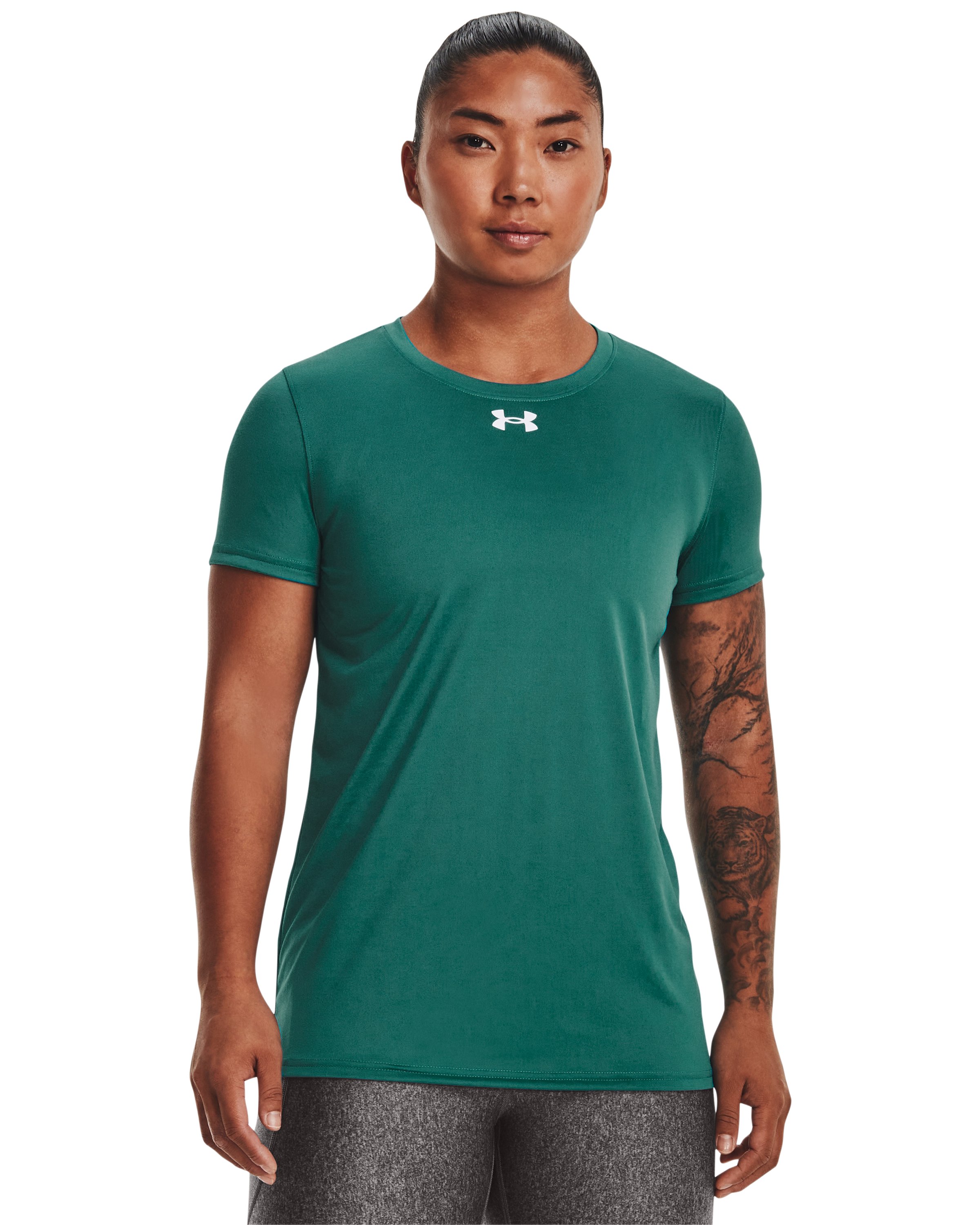 UA Tech Team Women's Short Sleeve 4