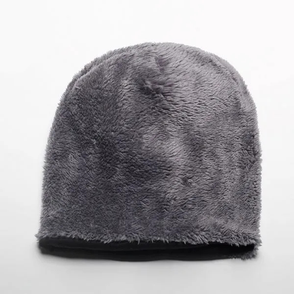 Printed Skull Cap Beanie with Fleece Lining 2