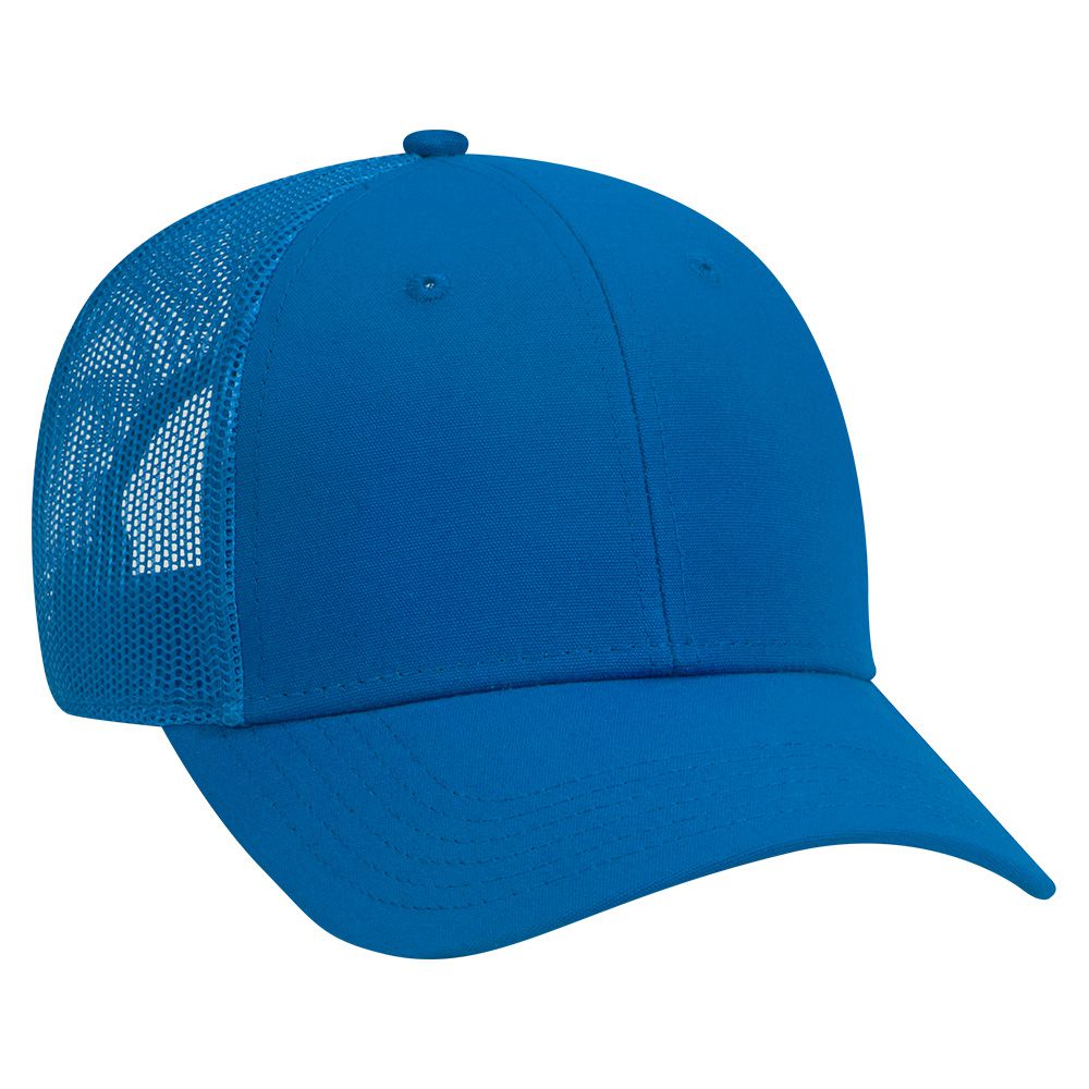 OTTO CAP® 6 Panel Low Profile Mesh Back Trucker Hat 5