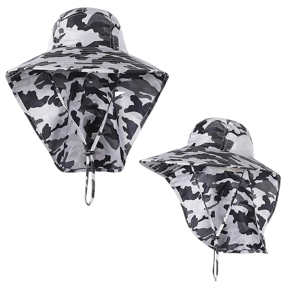 UPF 50+ Hiking Hat with Adjustable Drawstring 5