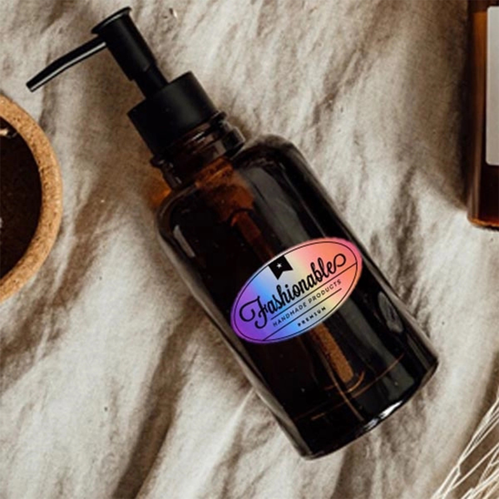 6" Custom Holographic Sticker 6