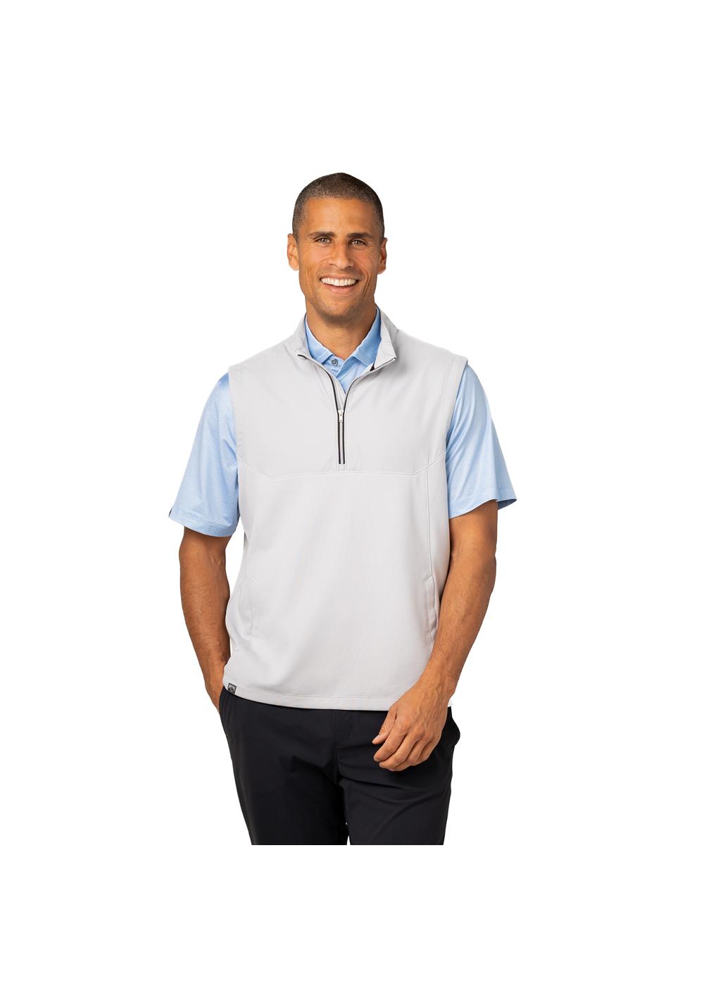 Storm Creek Men's Tiebreaker II Interlock Half Zip Vest