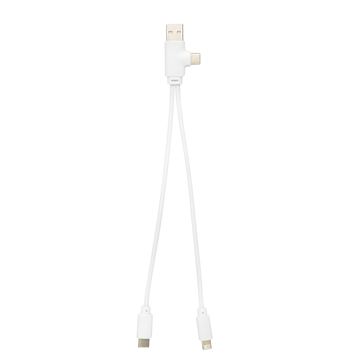 Dual Connect Recycled Multi-Charge Cable 3
