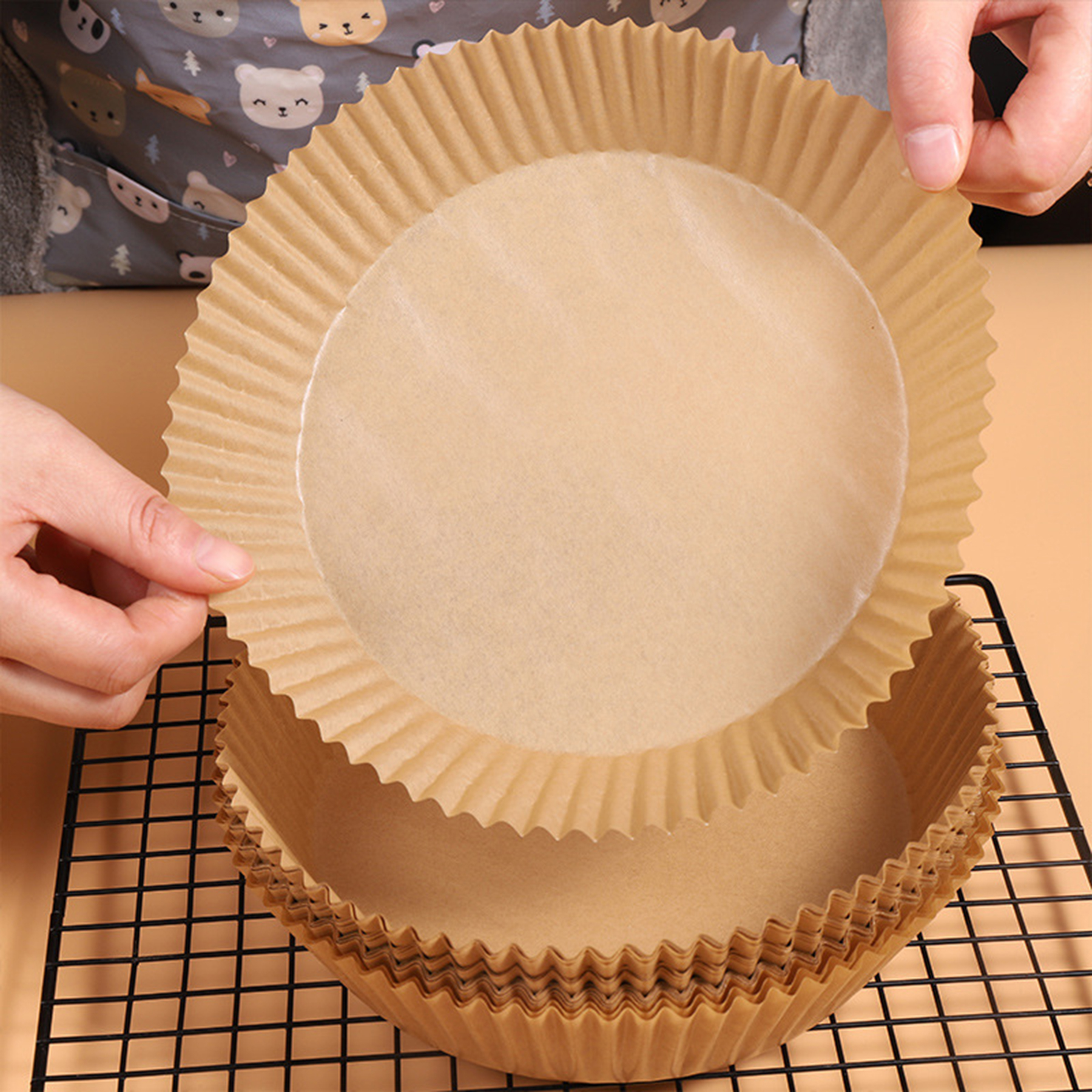 Disposable Air Fryer Paper Liners Round 3