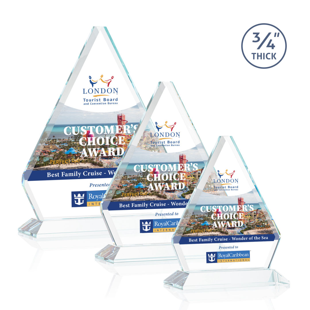 Fyreside VividPrint™ Award - Clear
