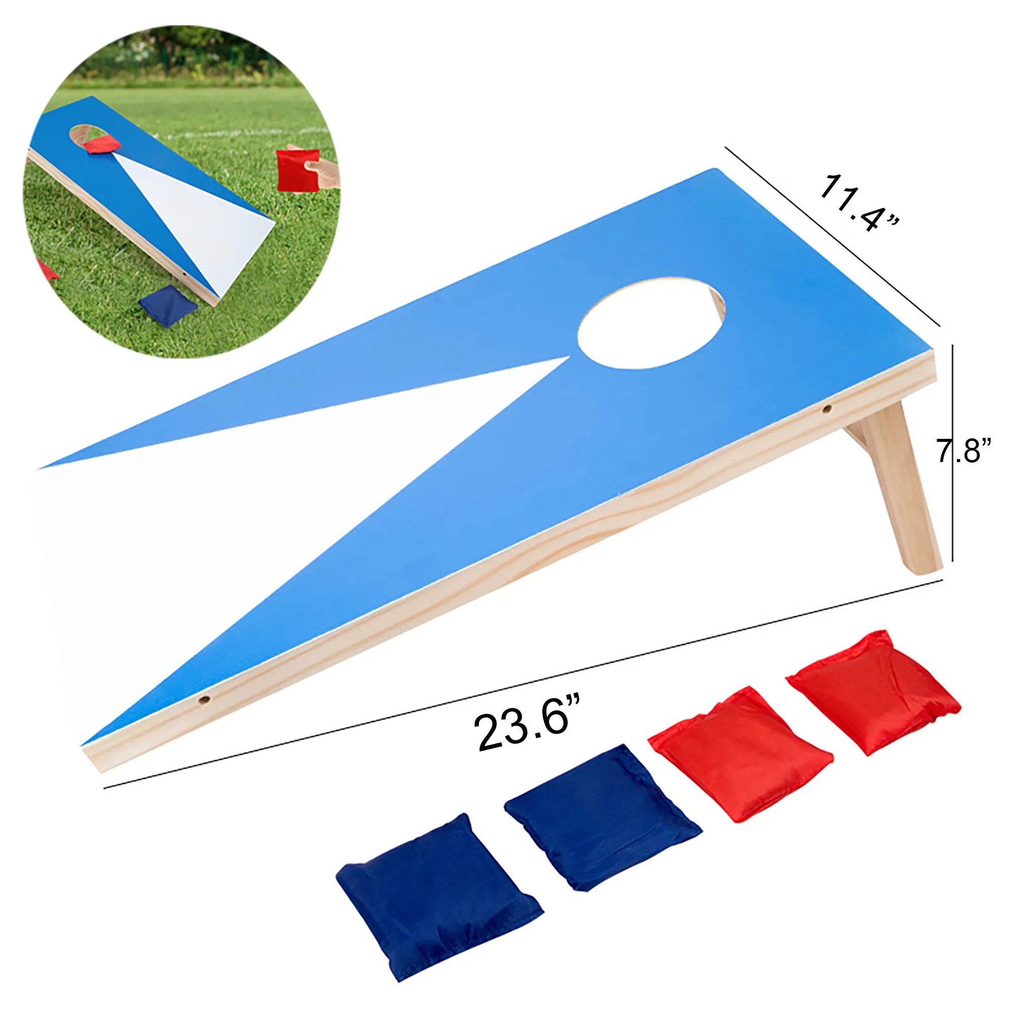 Custom 24x12 Wooden Cornhole Game Set MOQ 10 2