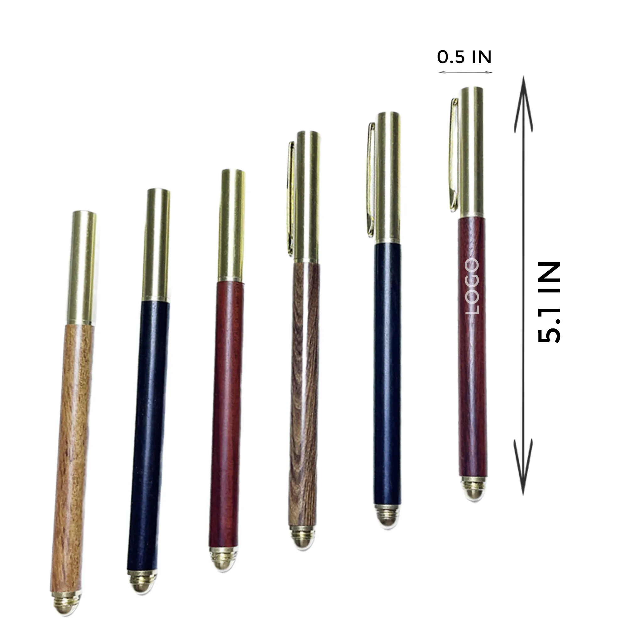Brass Pen With Sandalwood Body 2