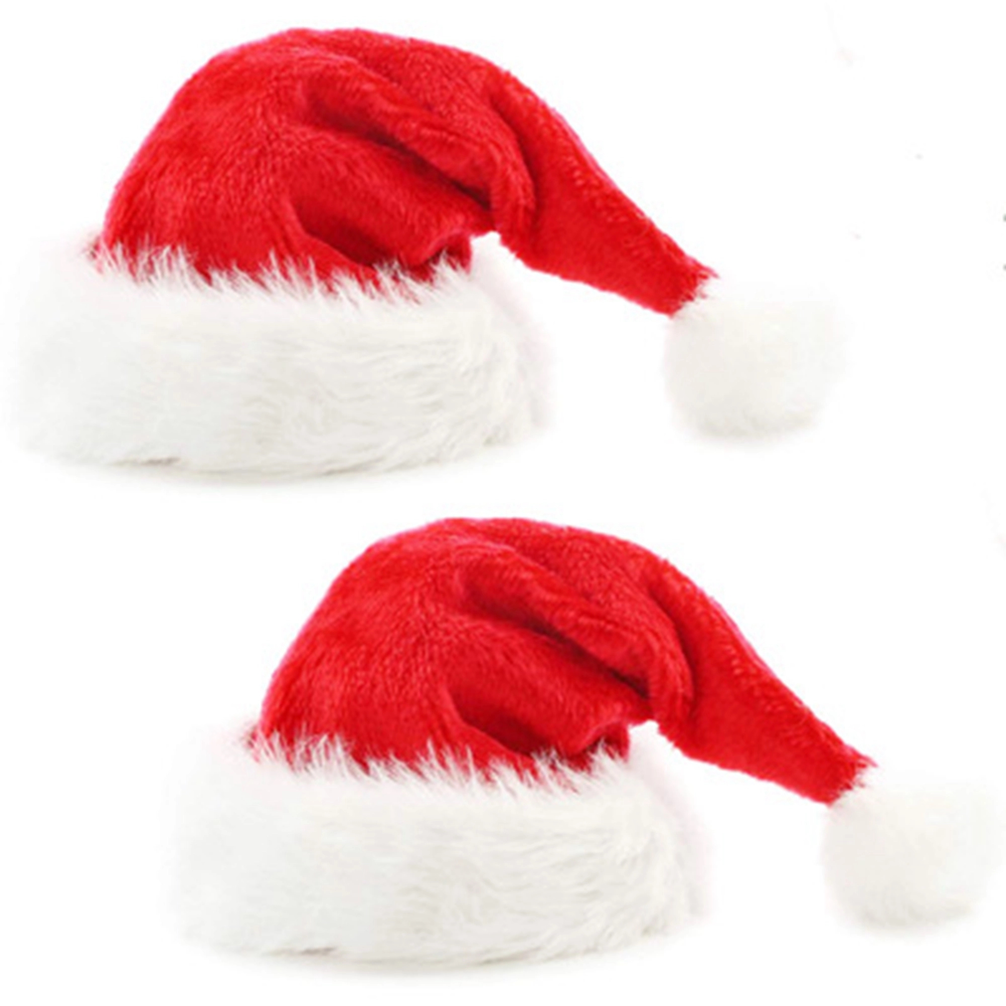 Children's velvet warm Christmas hat