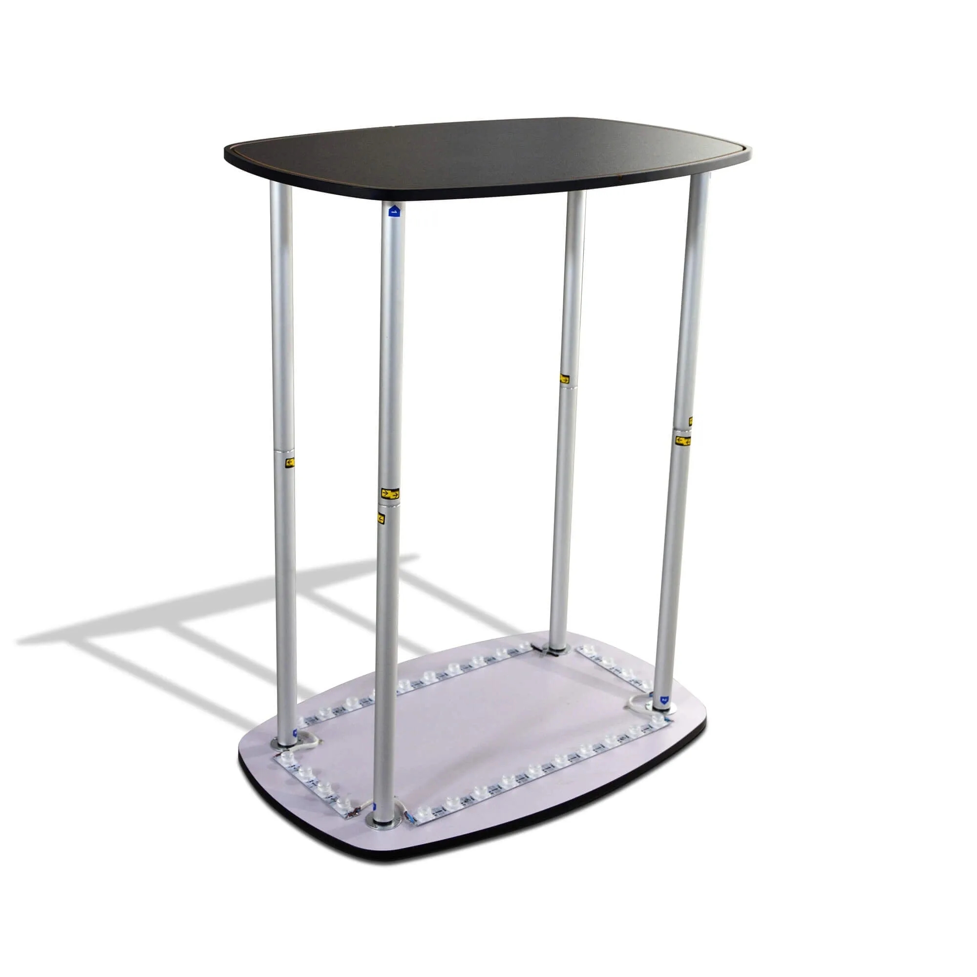 Backlit Custom Square Trade Show Podium 5