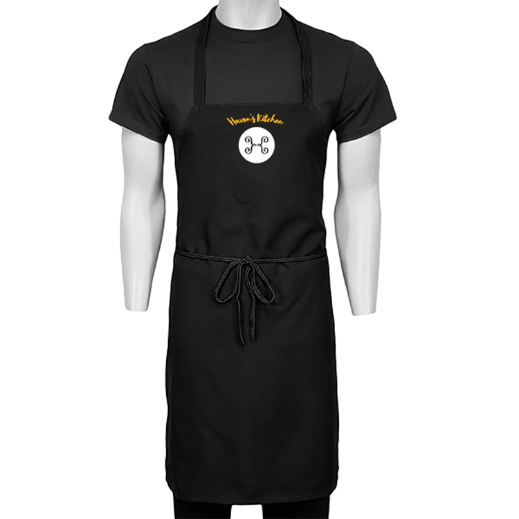 27 in. x 31 in. Classic Bib Apron (Full Color Logo) 3
