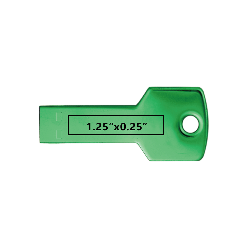 Berwyn Key Shape USB Flash Drive Simports