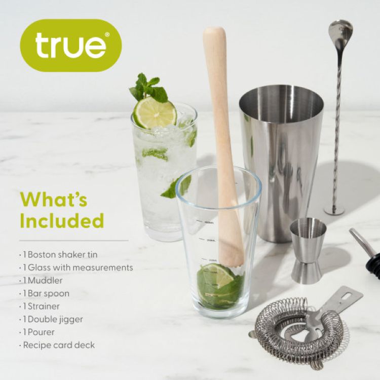 True® 7 Piece Barware Set 3