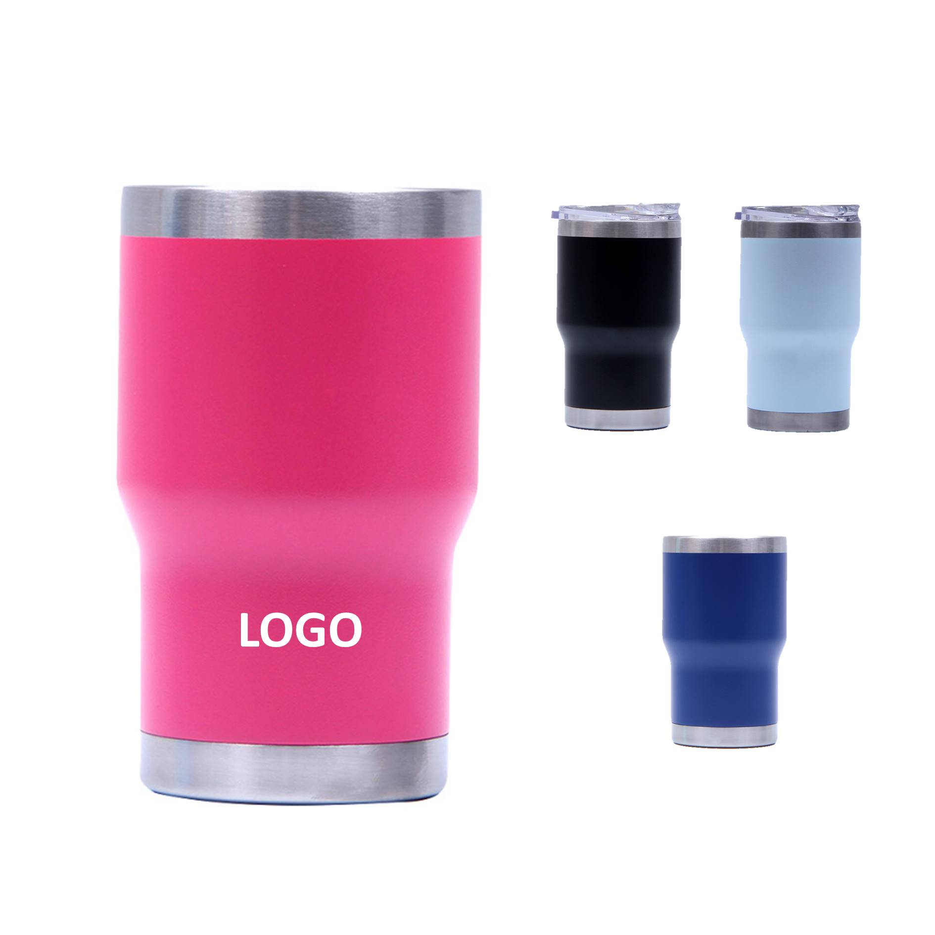 14oz Stainless Steel Vacuum Car Tumbler 3