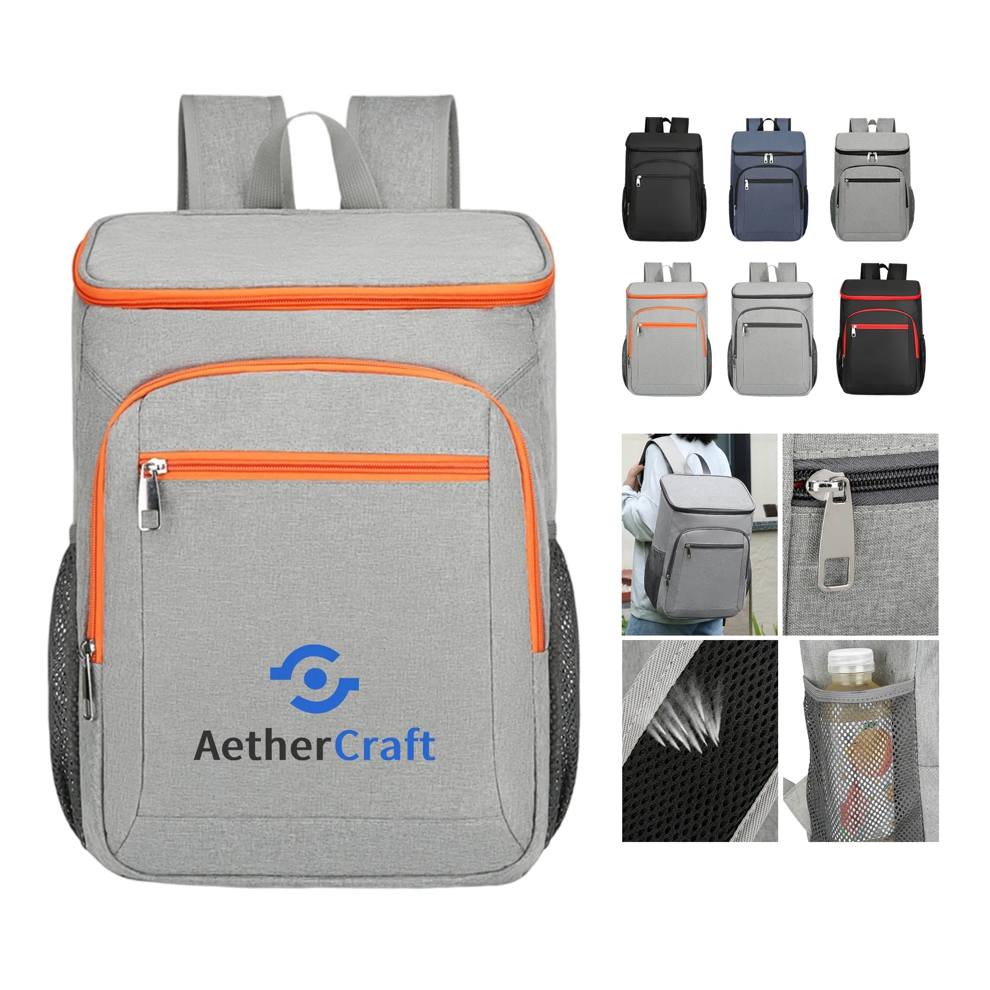 MOQ 50 Multi-Functional Insulated Backpack 4