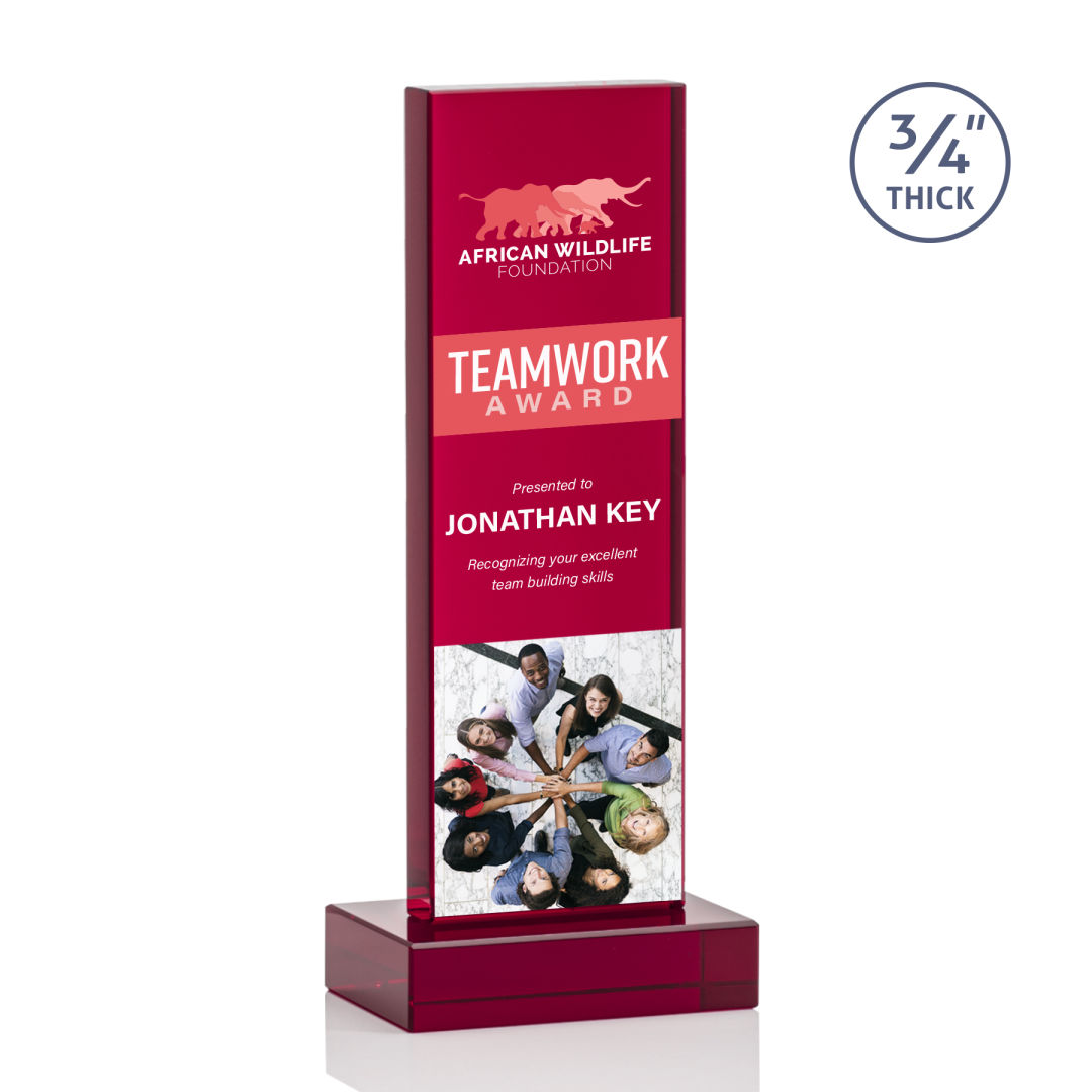 Hathaway VividPrint™ Award - Red 2