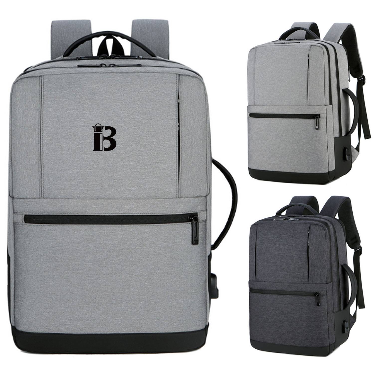 Laptop Backpack w/ USB Charging Port 1