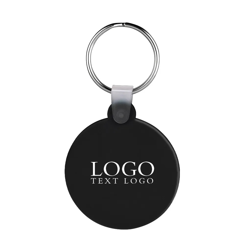 Promotional Classic Silicone Round Soft Key Tags 7