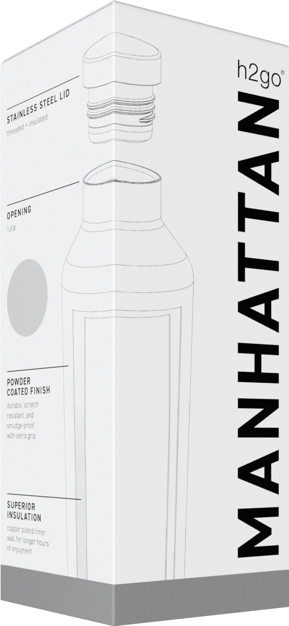 16.9 oz h2go manhattan - powder 1