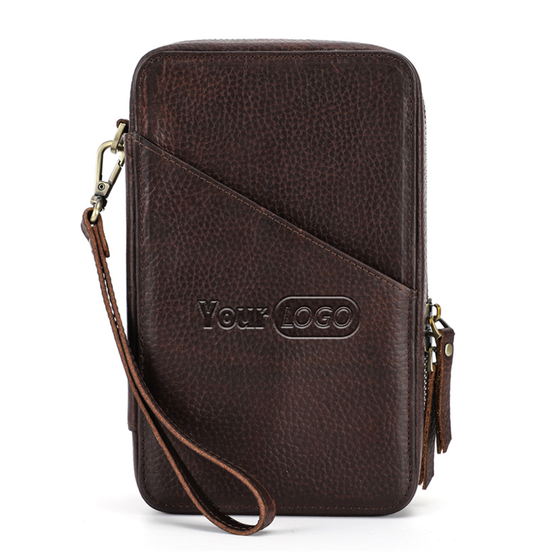 Leather Waterproof anti-seismic Phone Storage box Handbag 2