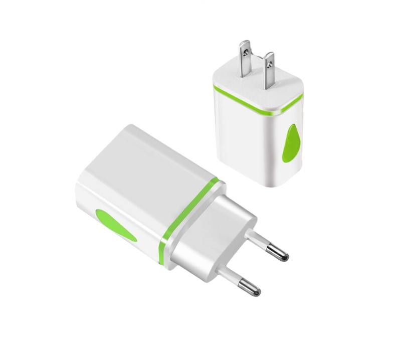 Colorful Dual Port USB Wall Plug Charger 8