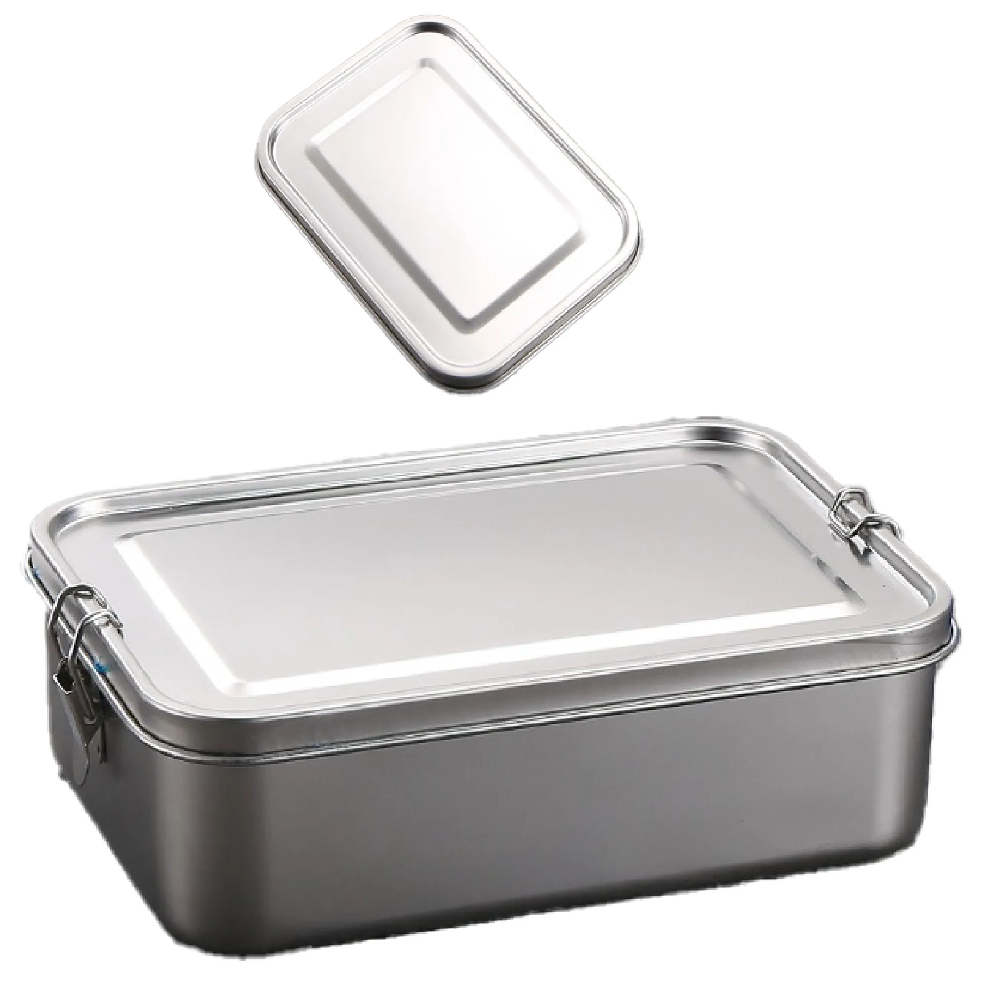 Stainless Steel Lunch Container No Septum 2