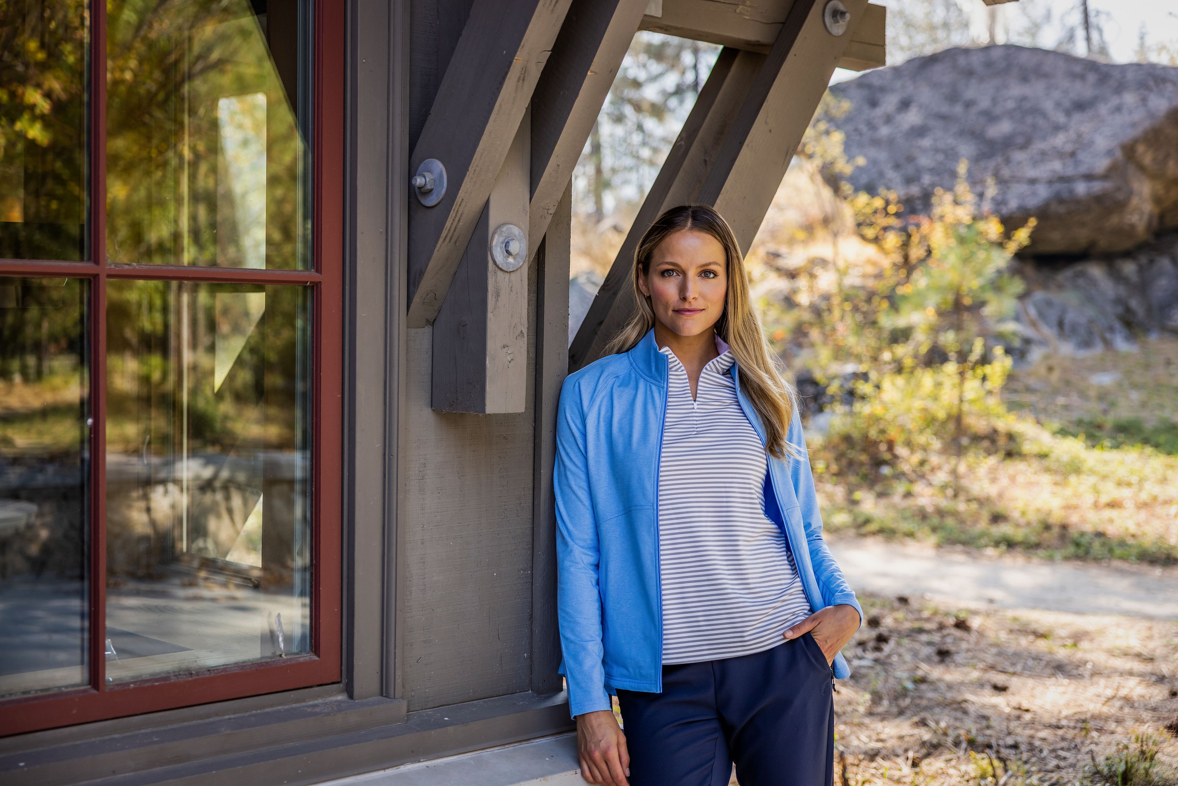 Adapt Eco Knit Heather Recycled Womens Full Zip