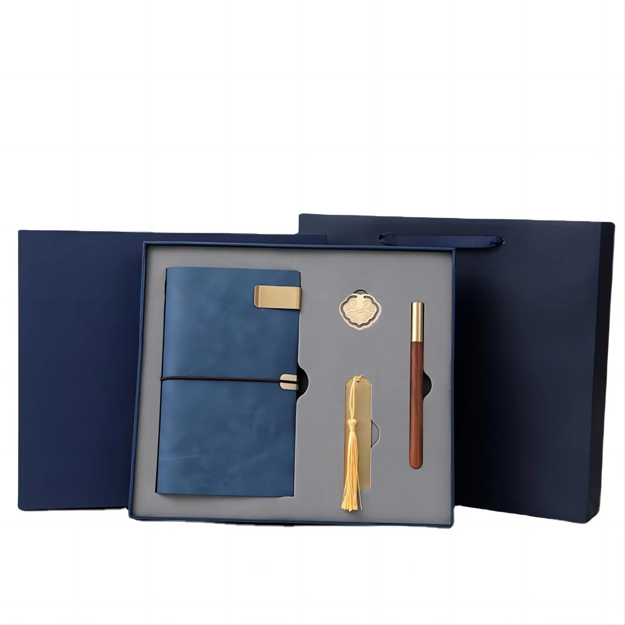 Business Notebook Brass Bookmar Book Buckle Set 3