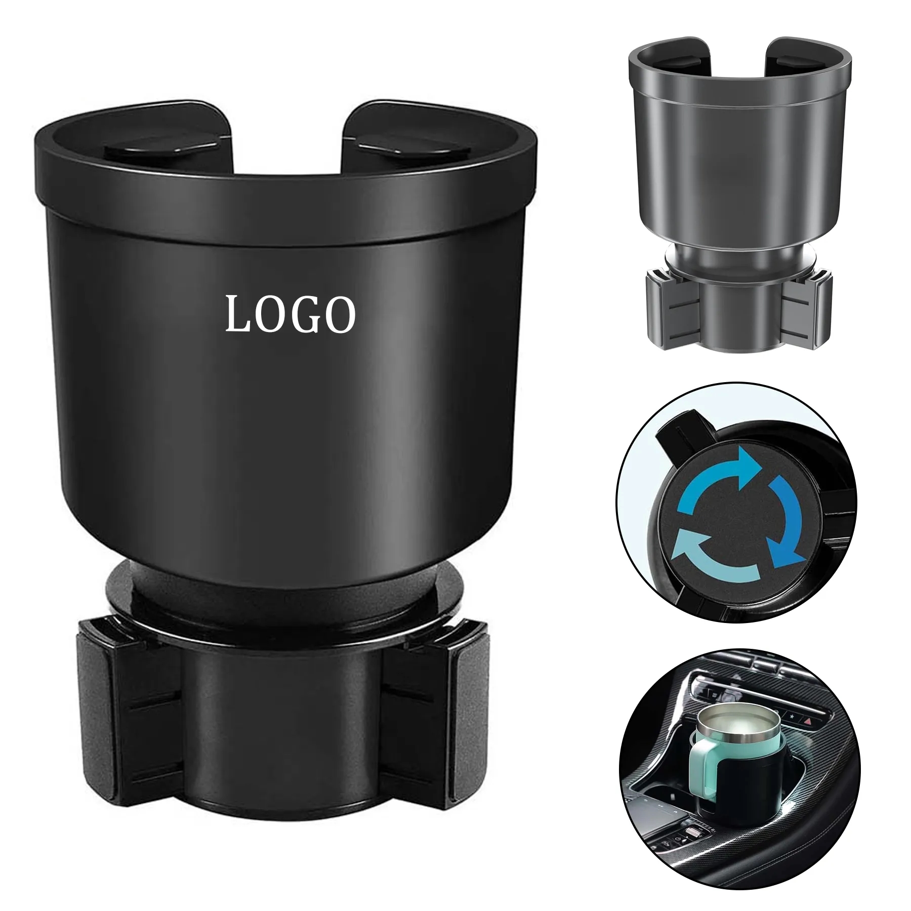 Upgraded Car Cup Holder Extension Adapter 3