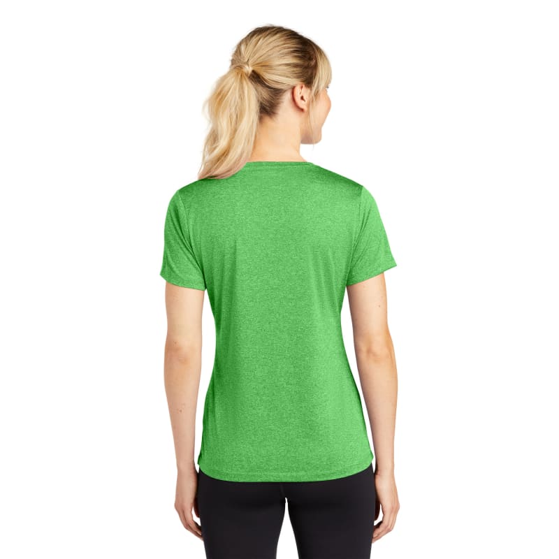 Sport-Tek Women's Heather Contender Scoop Neck Tee. 29