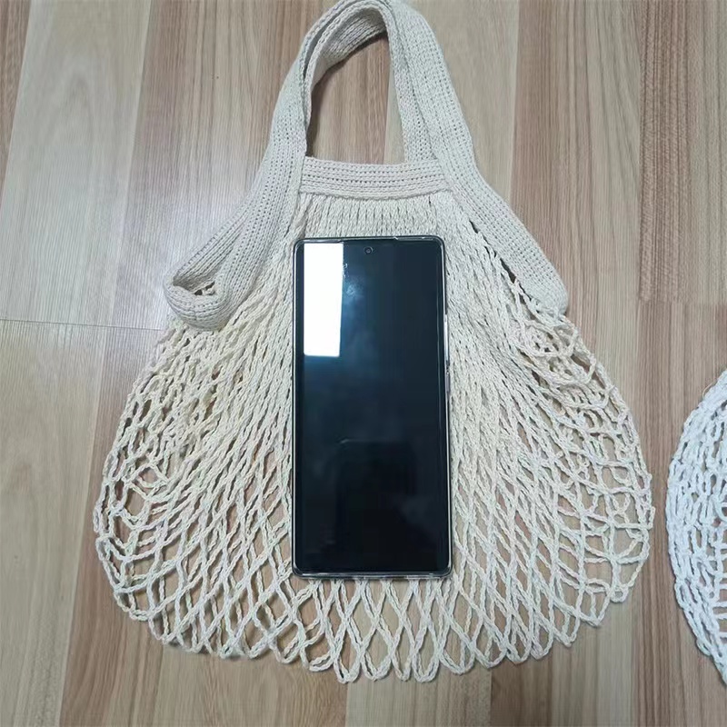 Short Handle Eco Market Shopping Net Handbag 3