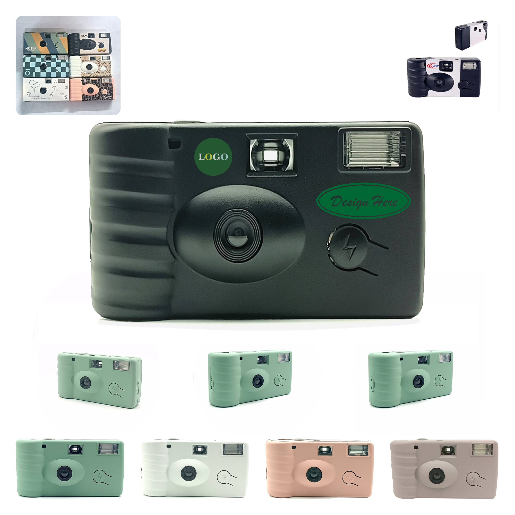 MOQ 30pcs Classic 35mm Single-Use Camera(12 Exposures) 2