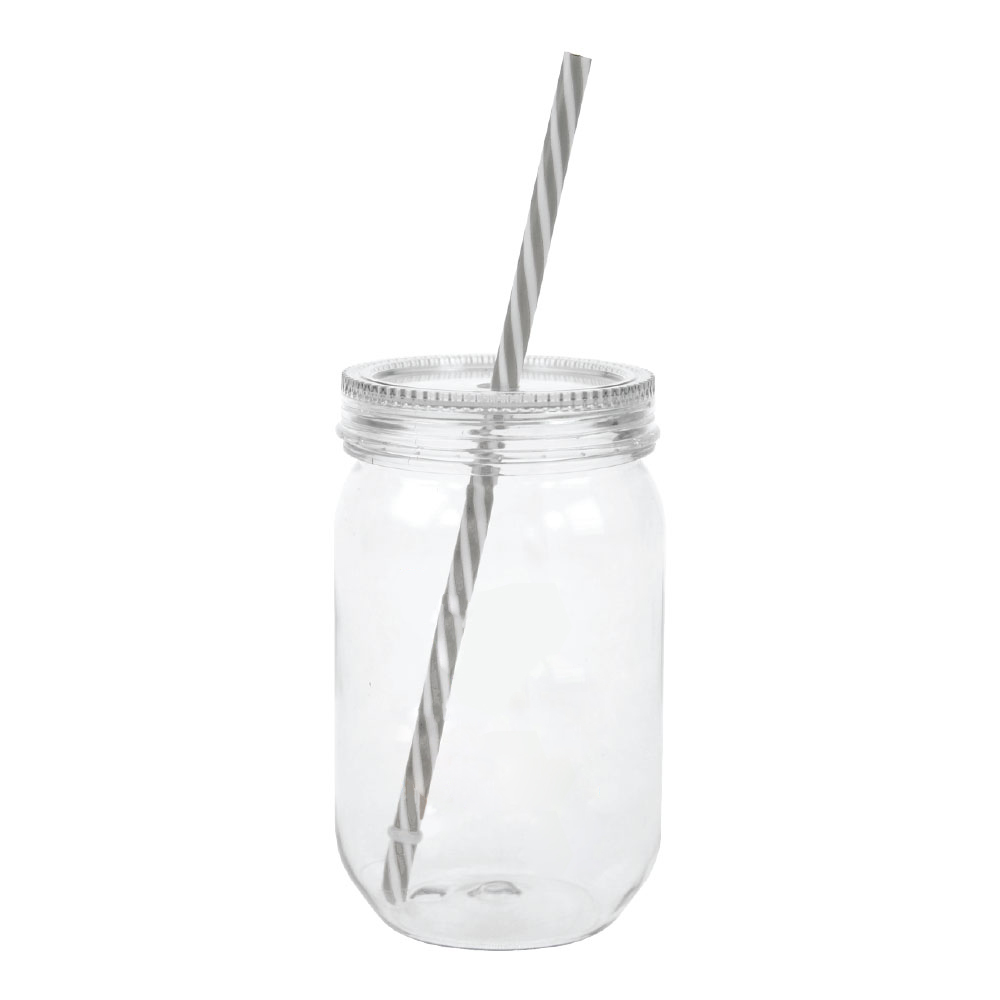 24 Oz. Jammer Mason Acrylic Jar 5