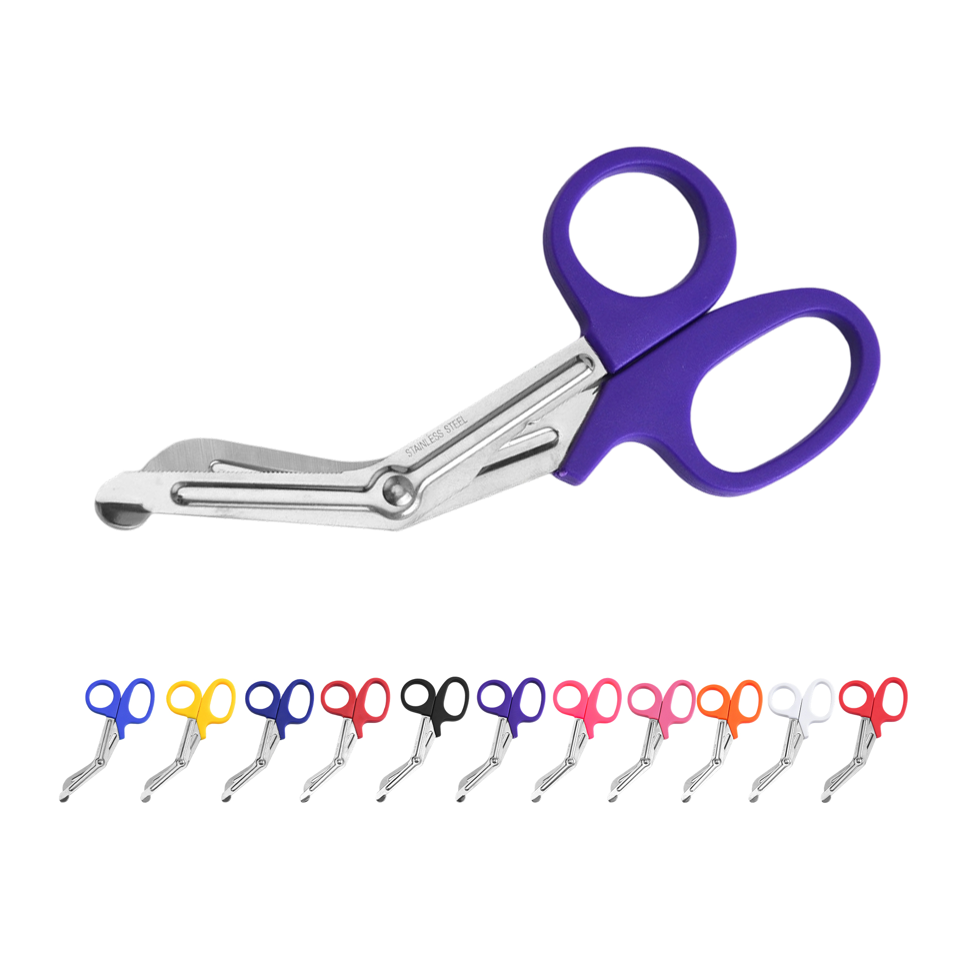 Stainless Steel Paramedic Bandage Scissors With Safety Tip 9