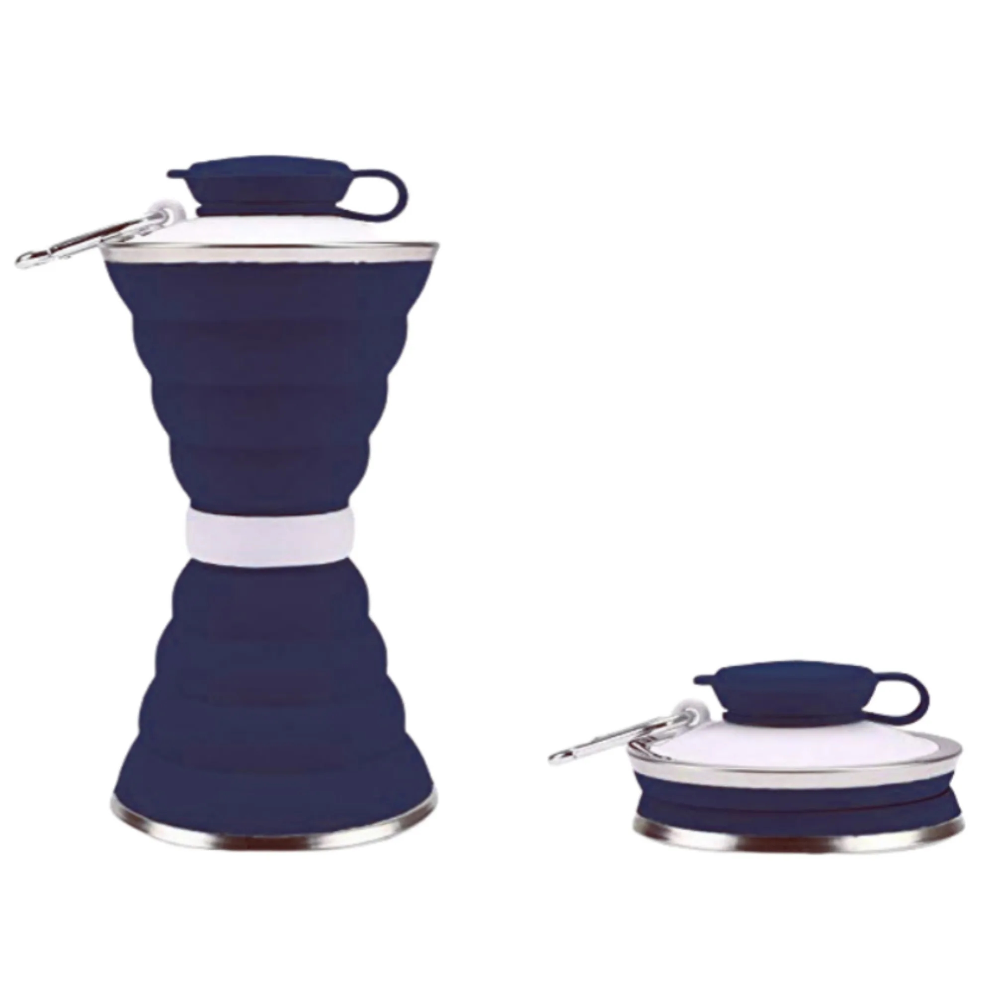 17oz Double-Fold Silicone Collapsible Water Cup 5
