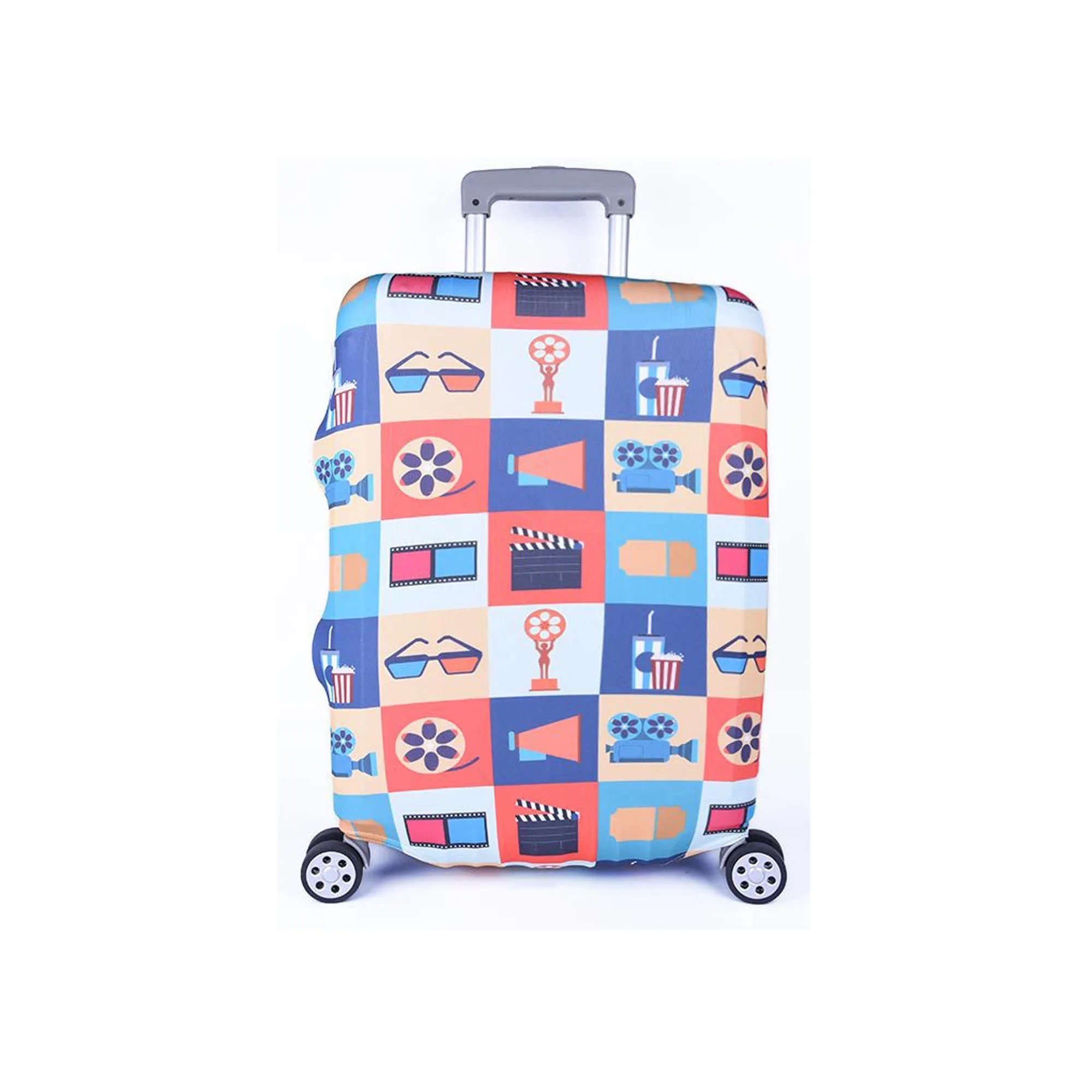 Full Color Luggage Stretch Protector Fits 22-24 Inch Lugga 5