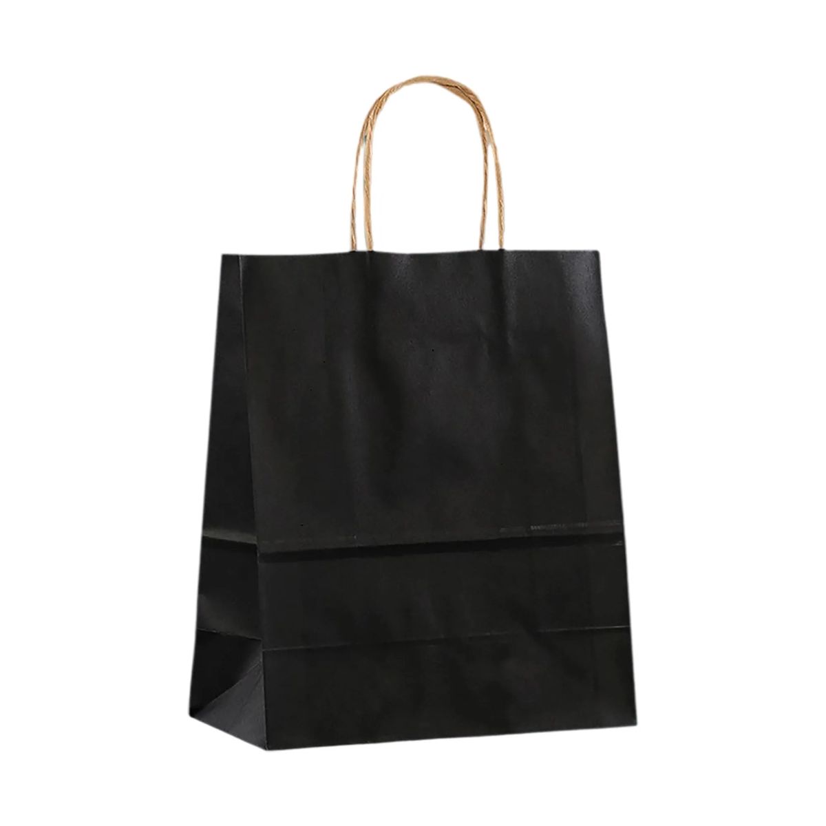 Brown Kraft Double Cup Holder Bag with Handle 20
