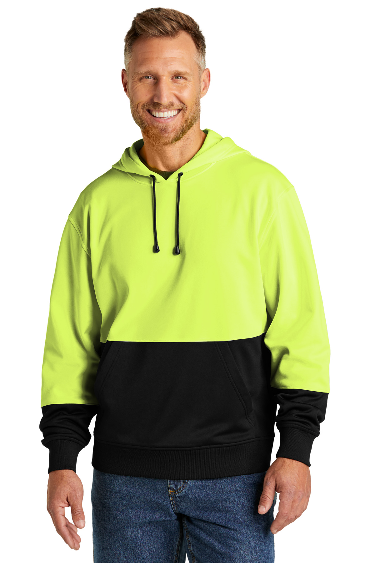 CornerStone Enhanced Visibility Fleece Pullover Hoodie CSF01 3