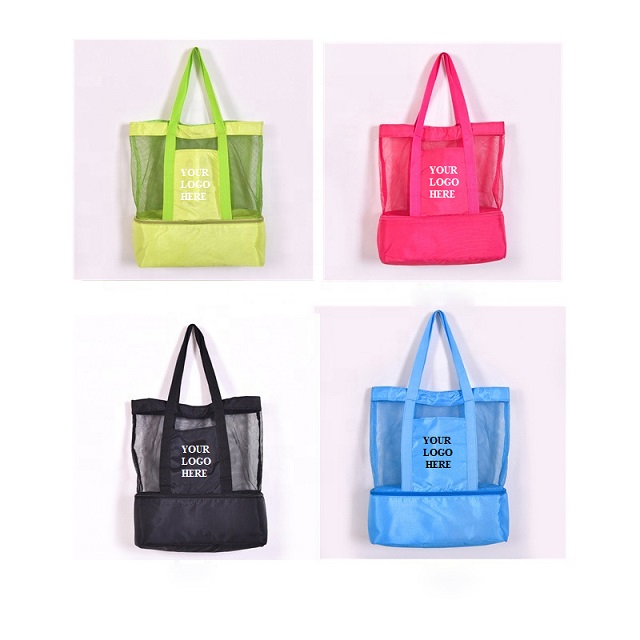 Mesh Travel Bag with Insulated Cooler 5