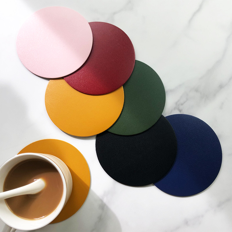 Leather Coaster 2