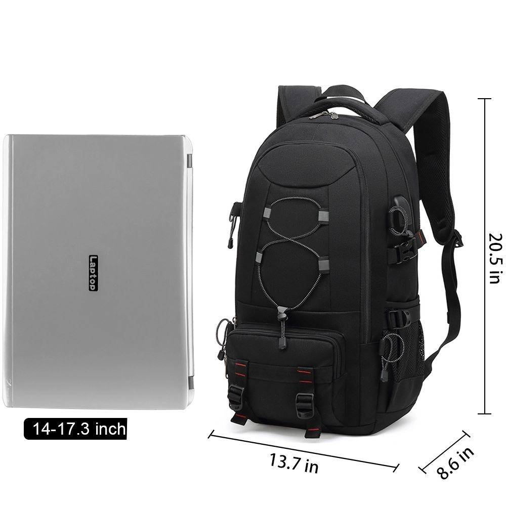 Large capacity Laptop Backpacks with USB Charging Port 4