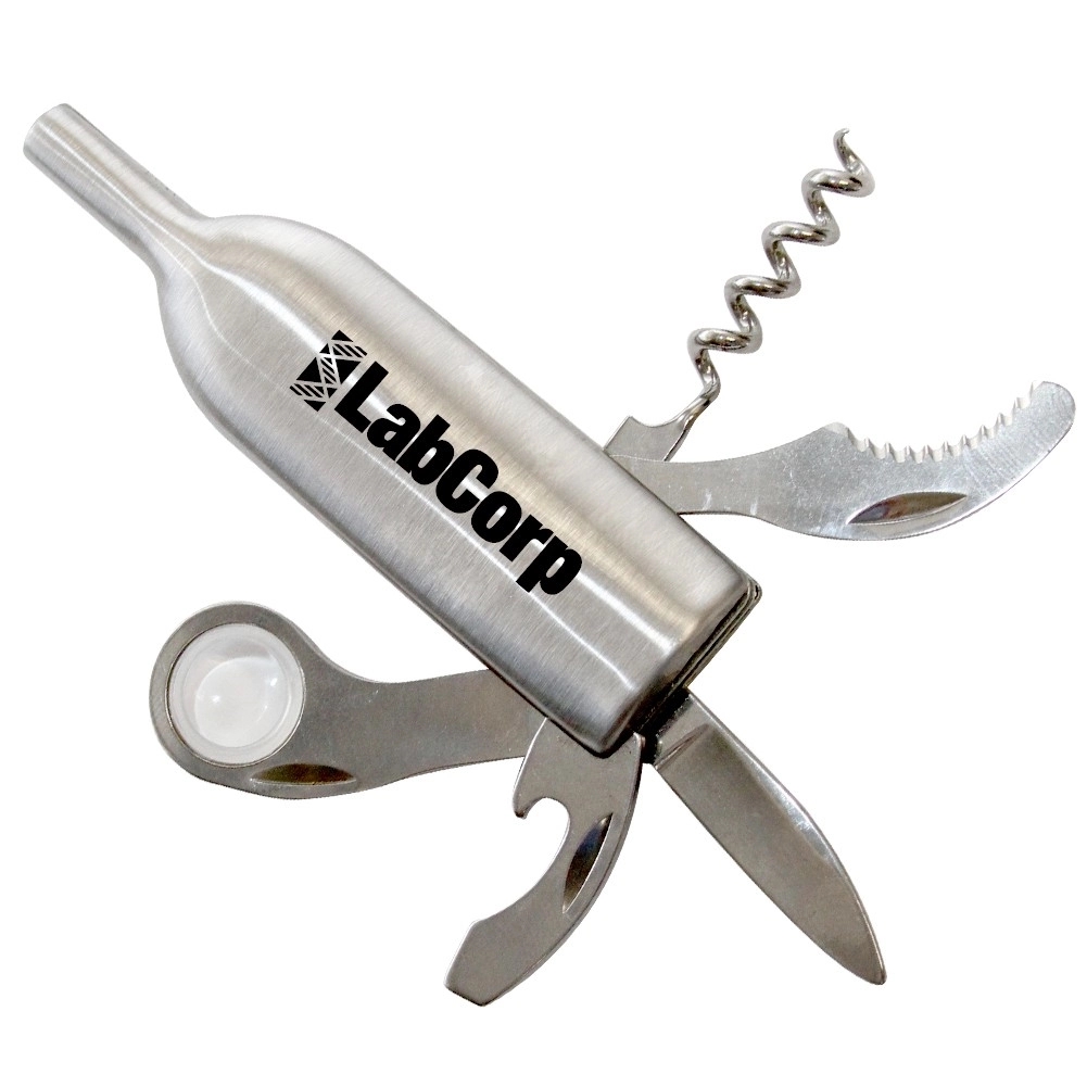 Multifunctional bottle opener with keyring 1