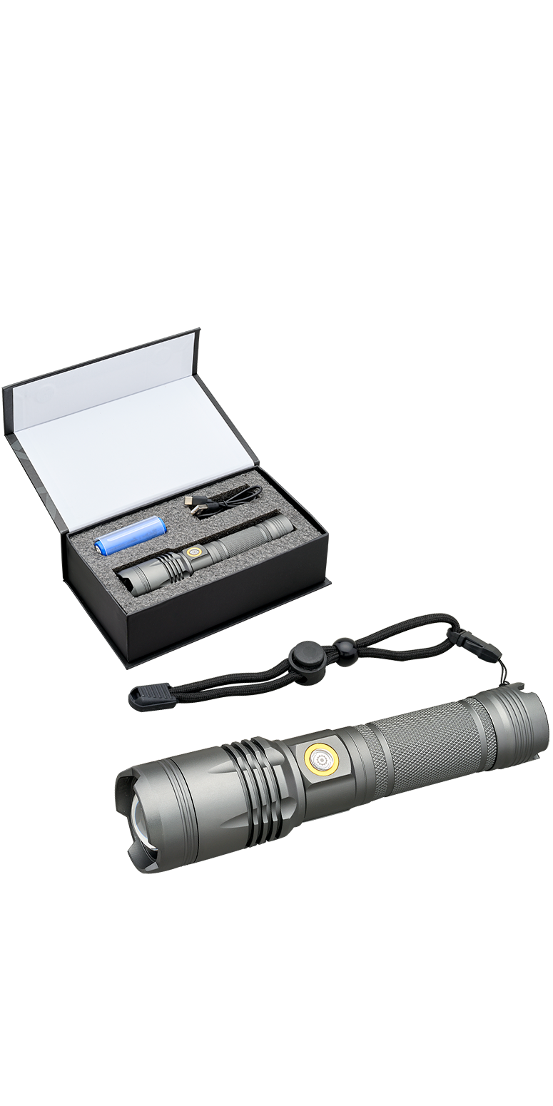 Rechargeable Urban Peak® 20W Tactical Flashlight 11