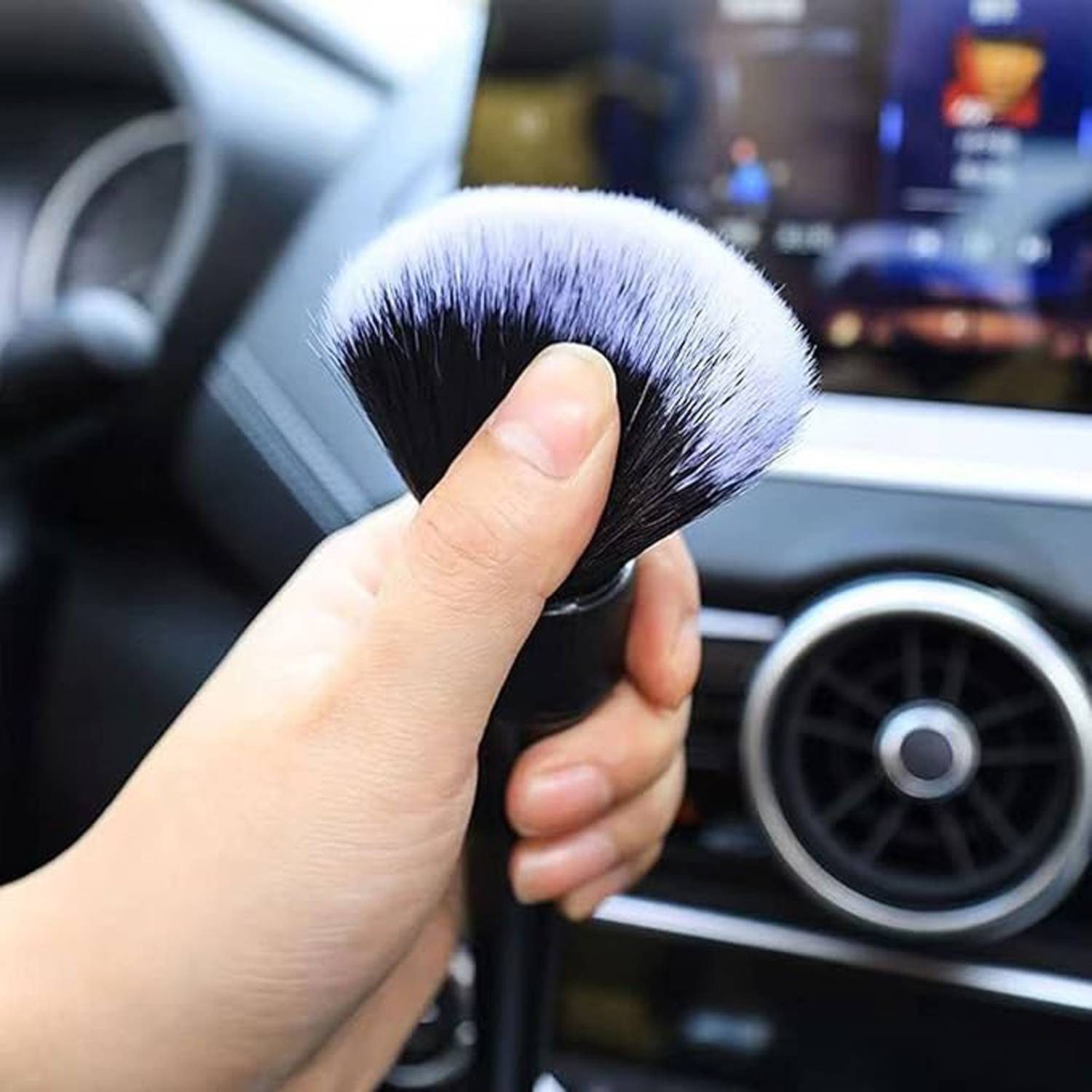 Car Interior Dust Removal Cleaning Brush 3