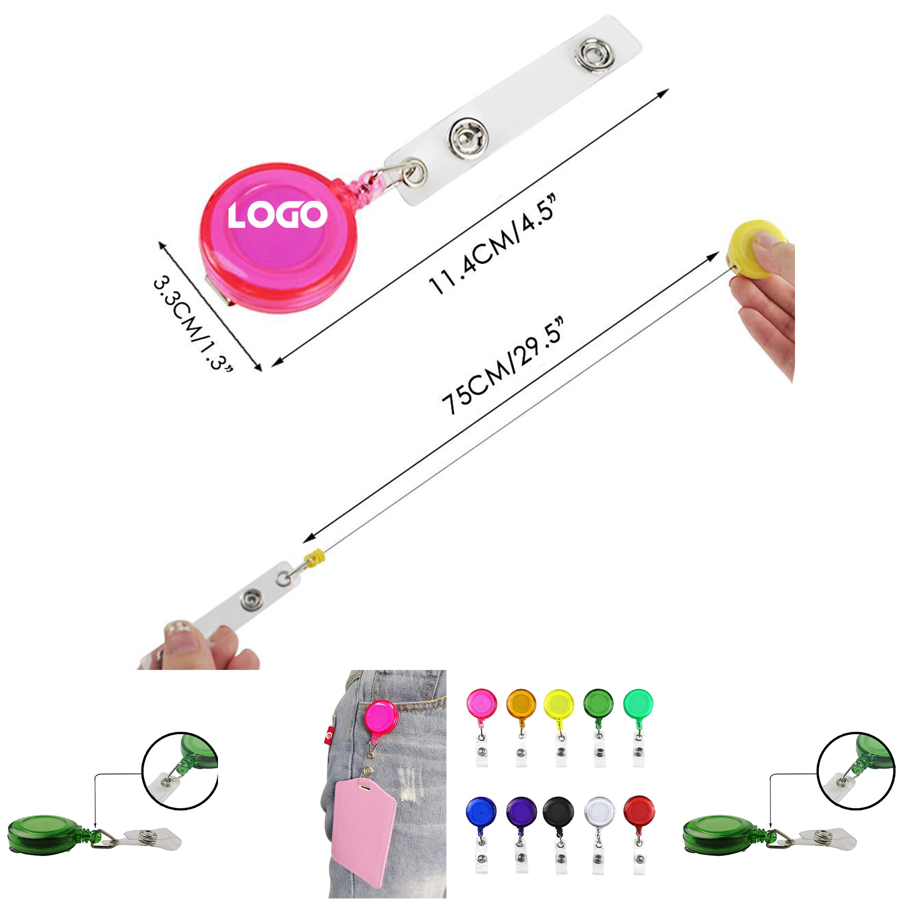 Retractable Badge Holder